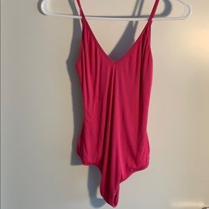 Aritzia Tops - Hot pink Aritzia body suit Aritzia Tops - Hot pink Aritzia body suit